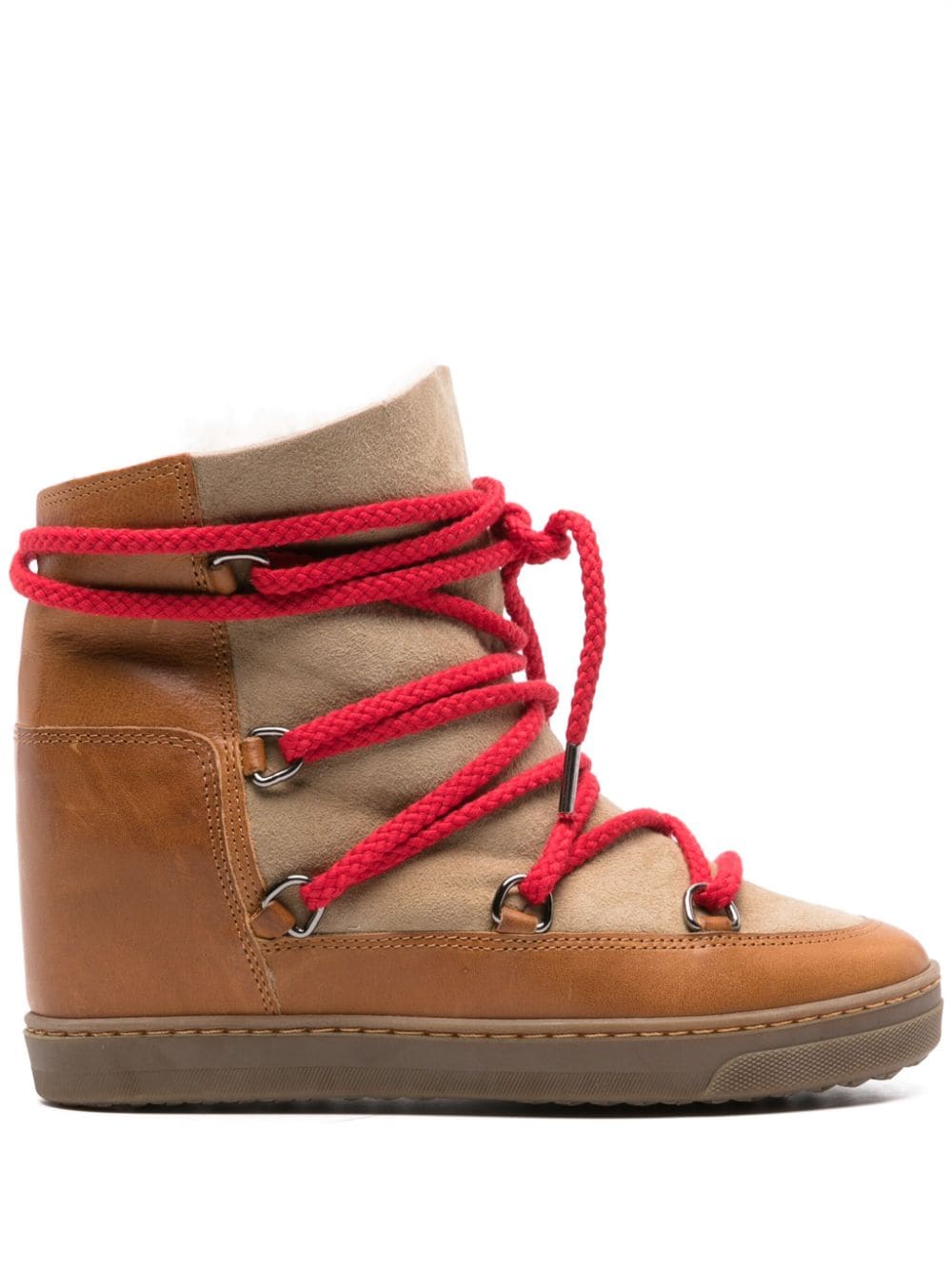 ISABEL MARANT Nowles suede ankle boots - Neutrals von ISABEL MARANT