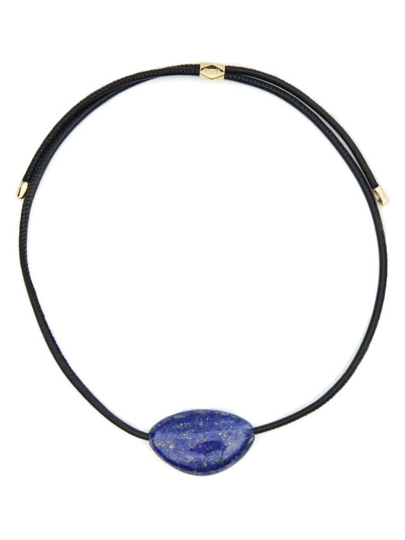 ISABEL MARANT On The Rocks wraparound choker - Blue von ISABEL MARANT