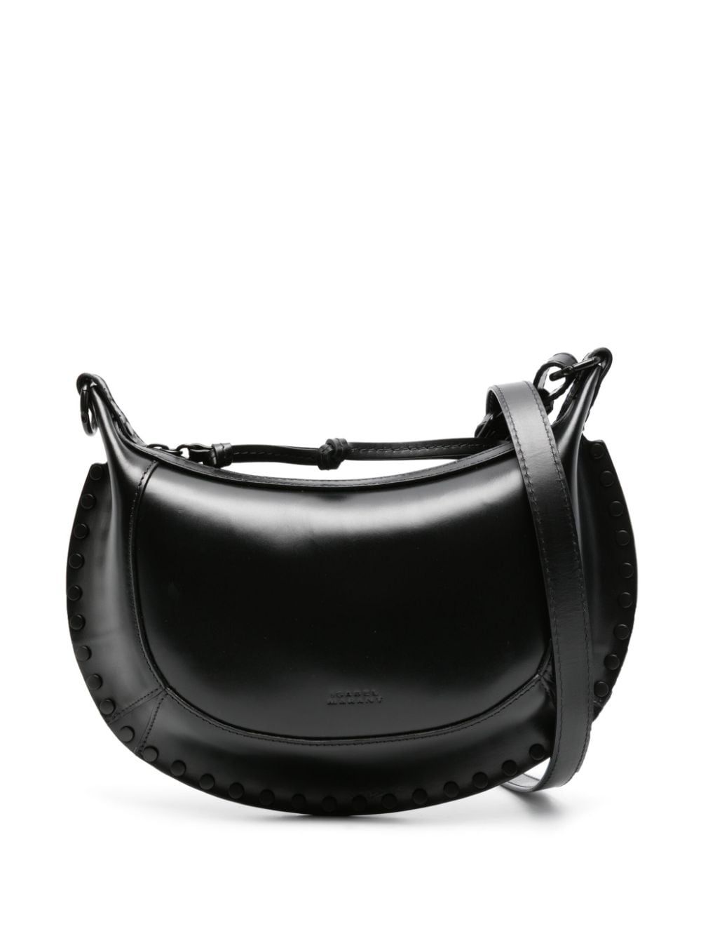 ISABEL MARANT Oskan Moon leather shoulder bag - Black von ISABEL MARANT