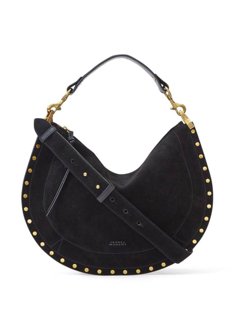 ISABEL MARANT Oskan Soft Zipped crossbody bag - Black von ISABEL MARANT