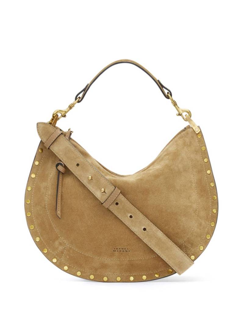 ISABEL MARANT Oskan Soft Zipped crossbody bag - Brown von ISABEL MARANT