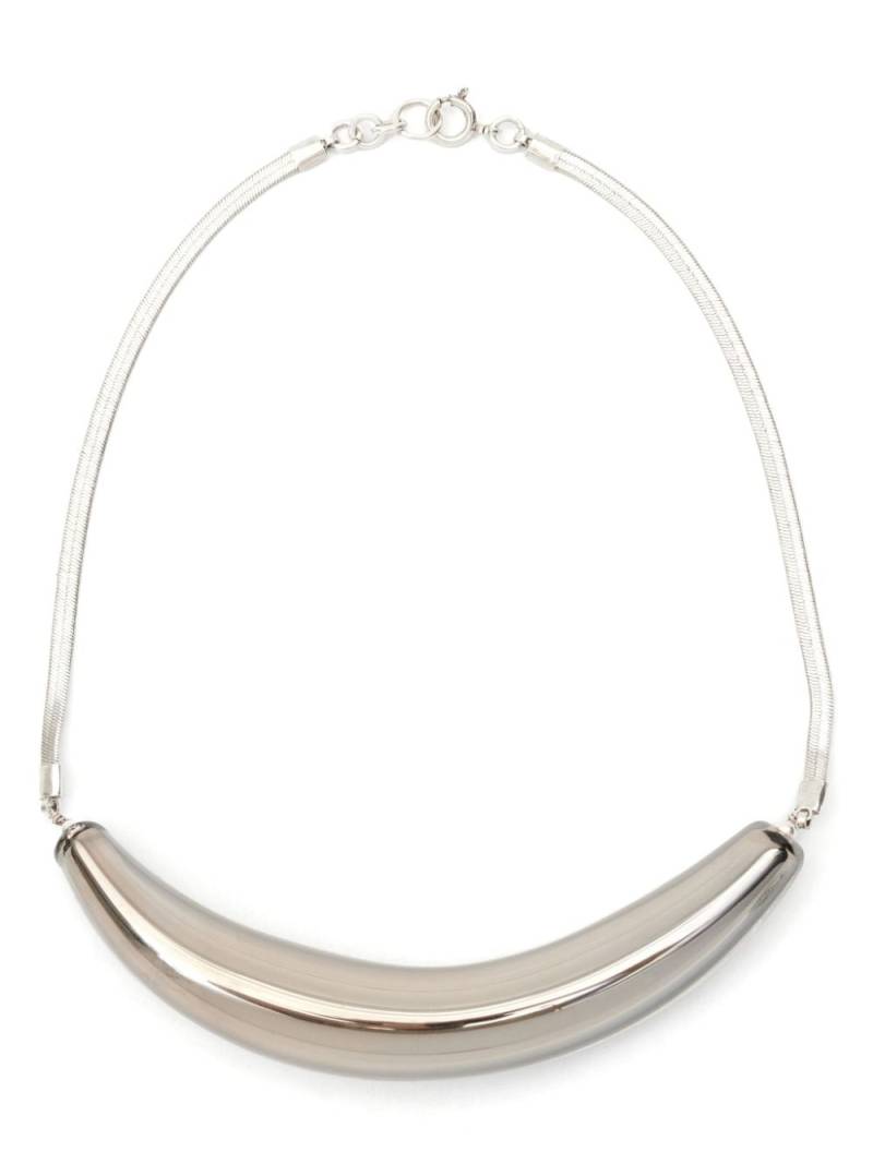 ISABEL MARANT Oyan logo-charm necklace - Silver von ISABEL MARANT