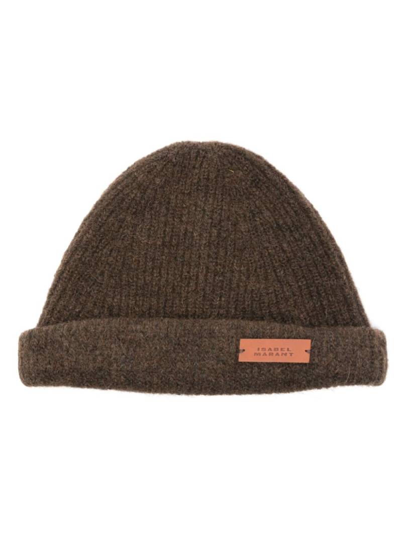 ISABEL MARANT Parnos beanie hat - Brown von ISABEL MARANT