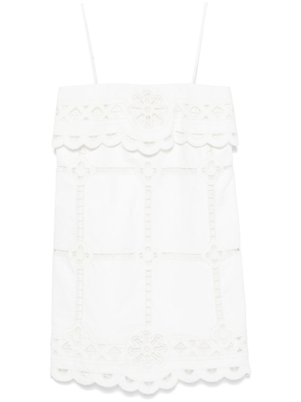 ISABEL MARANT Parvedy mini dress - White von ISABEL MARANT