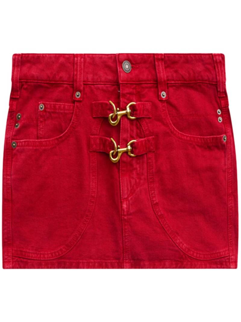 ISABEL MARANT Paulina mini skirt - Red von ISABEL MARANT