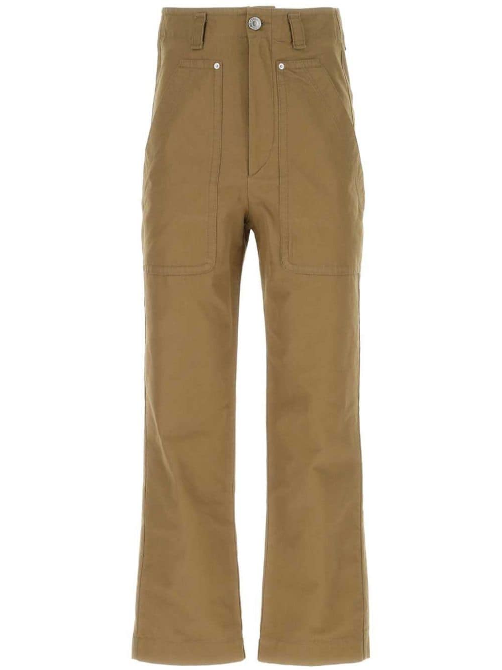 MARANT Perel straight trousers - Brown von MARANT