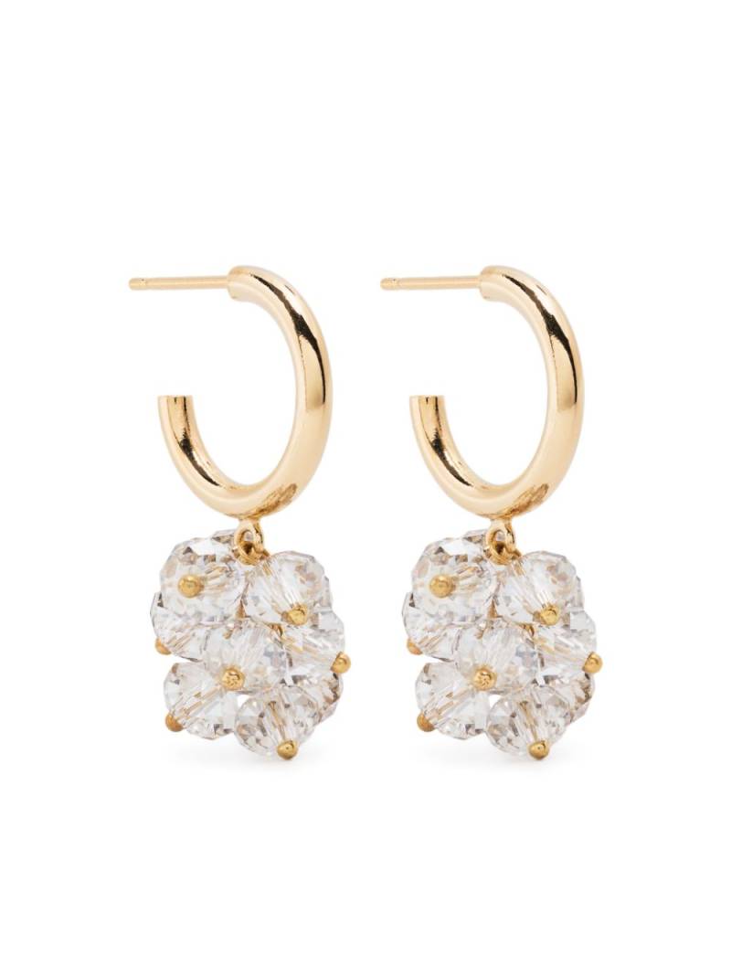 ISABEL MARANT Polly crystal-embellished earrings - Gold von ISABEL MARANT