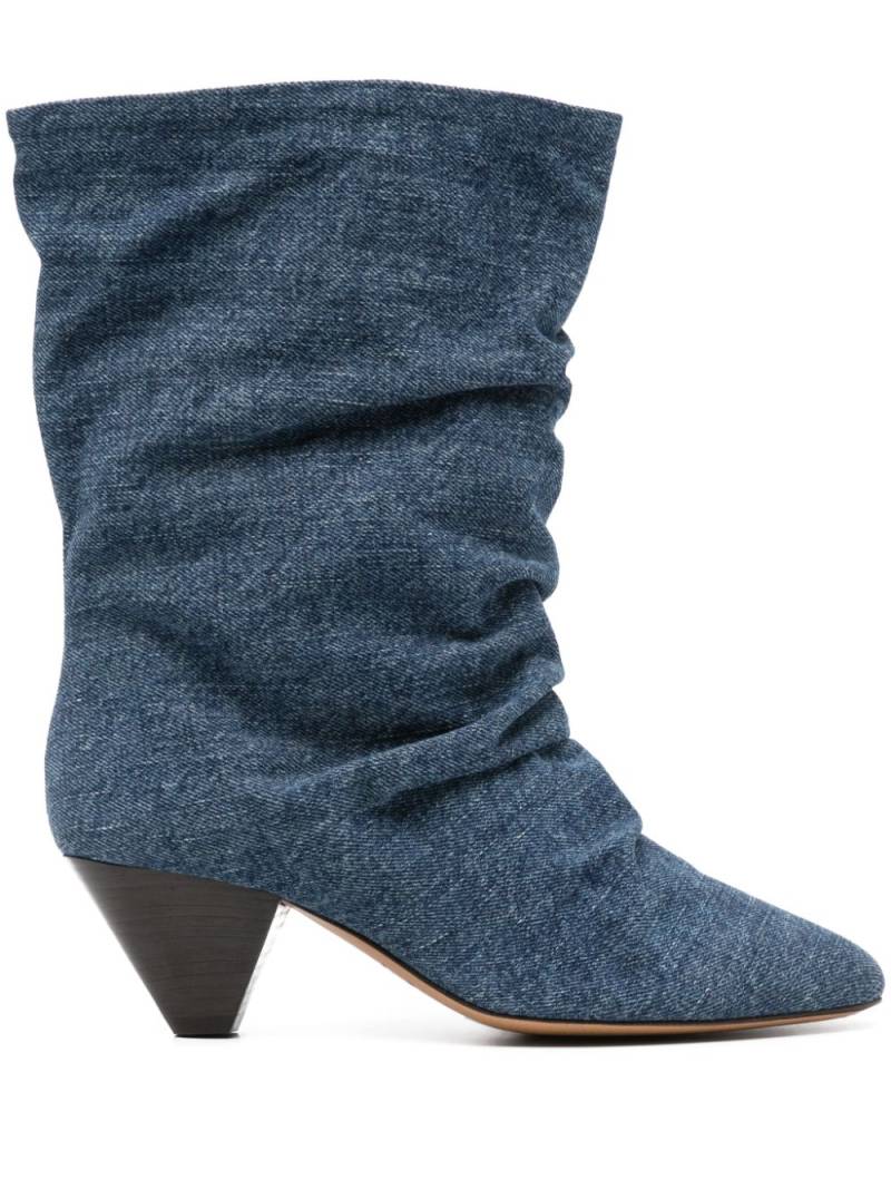 ISABEL MARANT Reachi 55mm boots - Blue von ISABEL MARANT