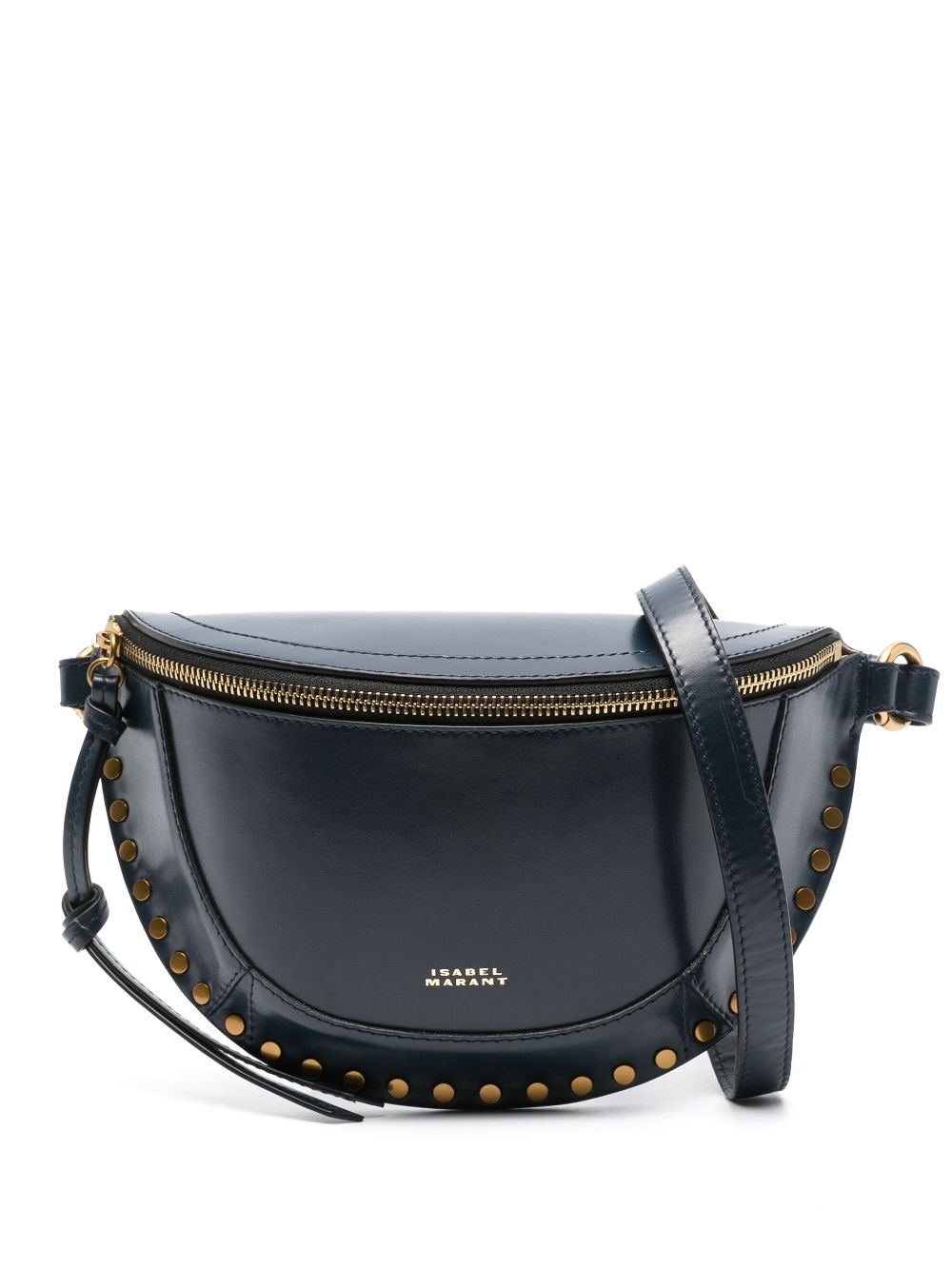 ISABEL MARANT Skano leather belt bag - Blue von ISABEL MARANT