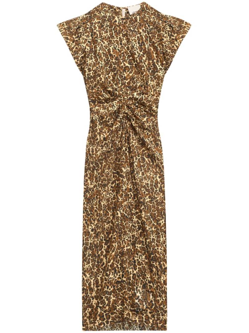 ISABEL MARANT Terena dress - Brown von ISABEL MARANT