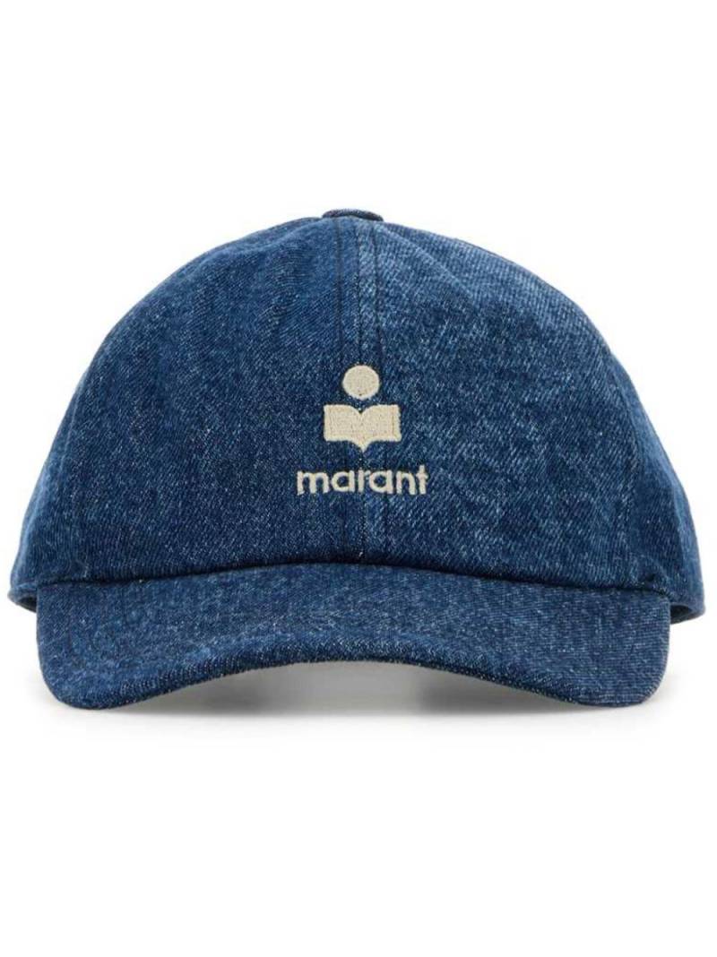 ISABEL MARANT Tomas baseball cap - Blue von ISABEL MARANT