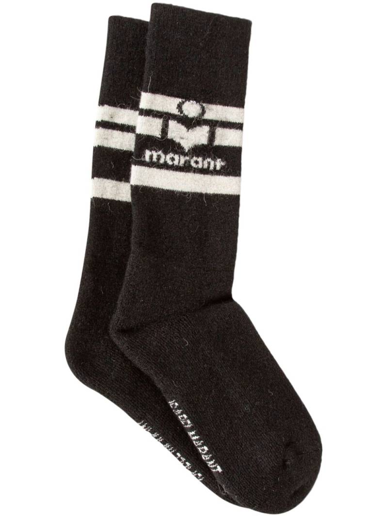 ISABEL MARANT Viby socks - Black von ISABEL MARANT