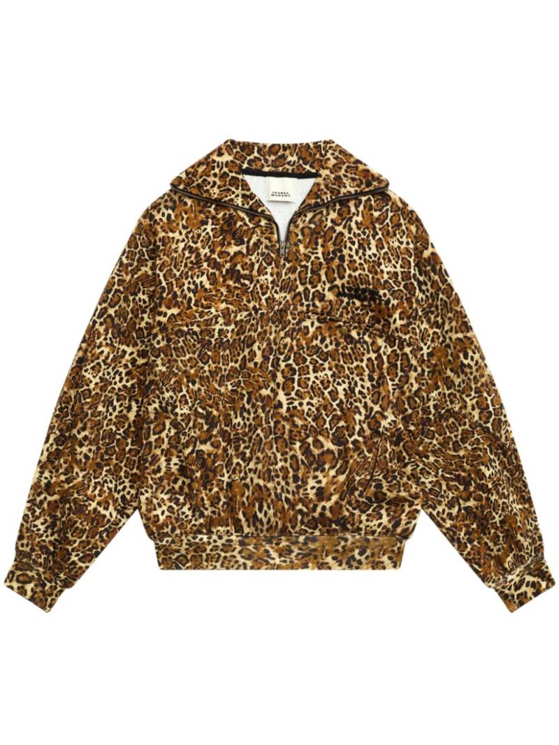 ISABEL MARANT Wilda sweatshirt - Brown von ISABEL MARANT