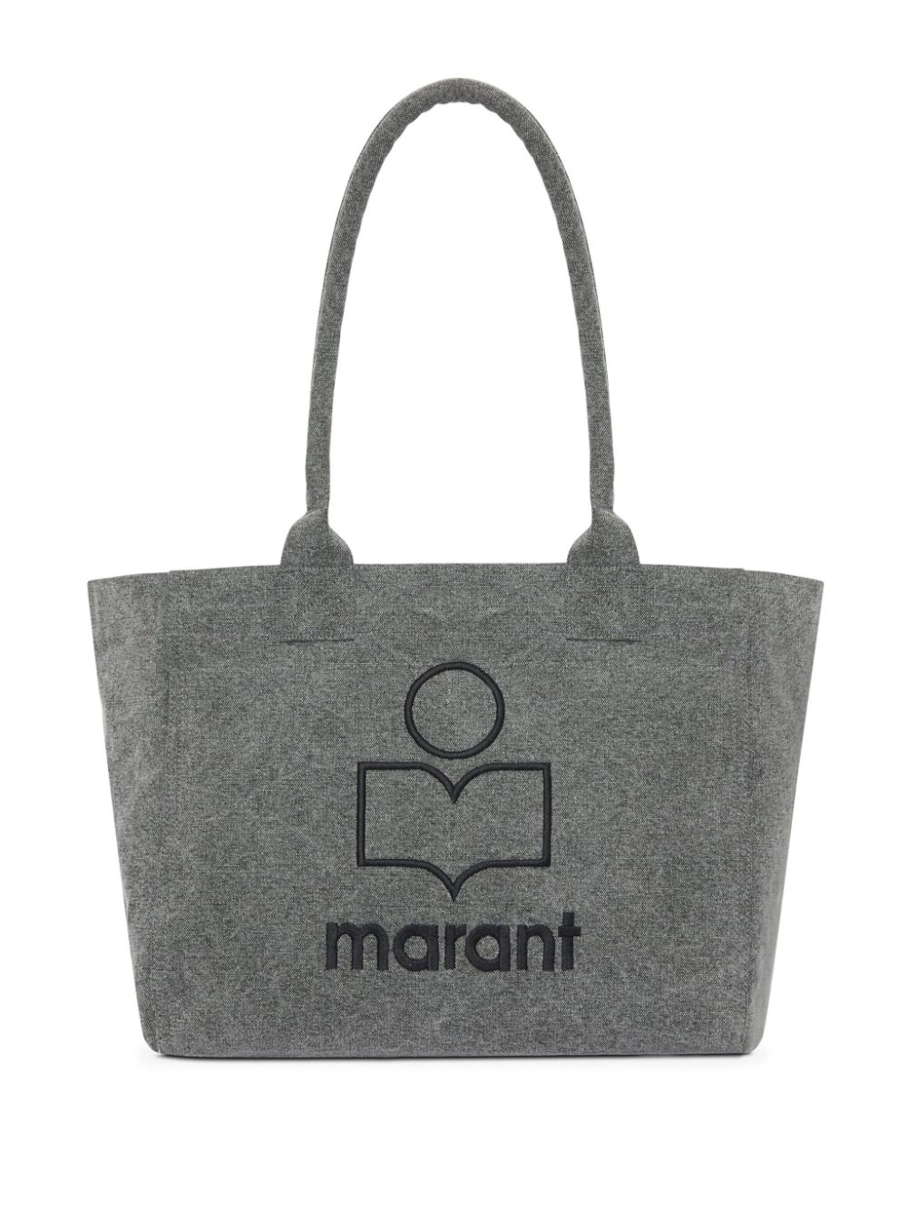 ISABEL MARANT Yenky zipped tote bag - Grey von ISABEL MARANT