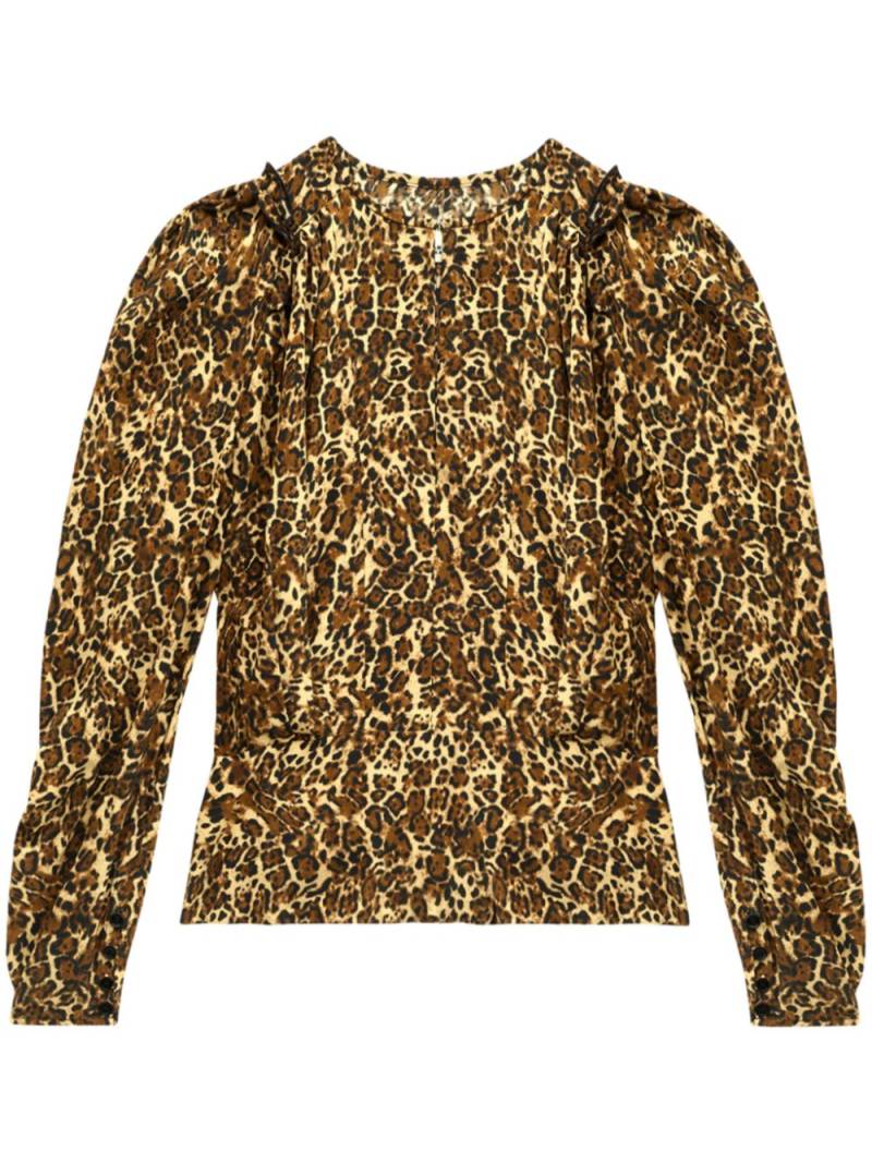 ISABEL MARANT Zarga blouse - Brown von ISABEL MARANT