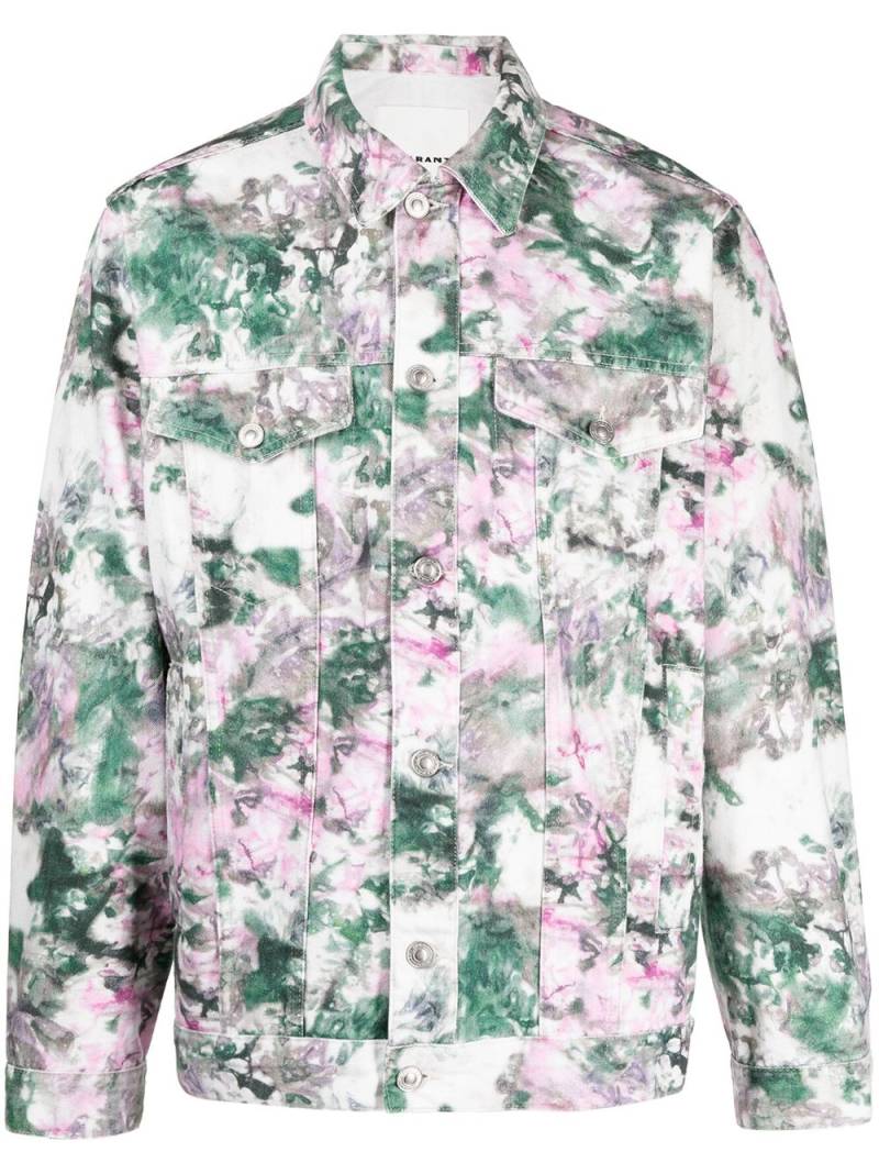 MARANT abstract-print shirt jacket - Multicolour von MARANT