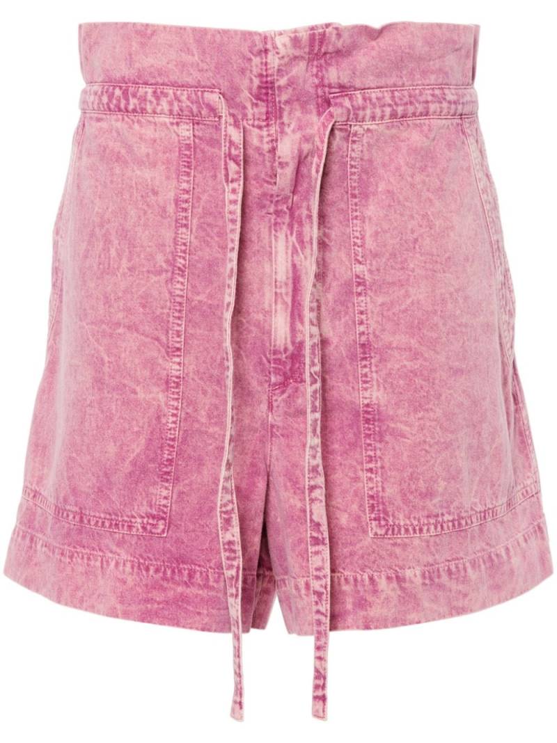 MARANT ÉTOILE Ipolyte paperbag shorts - Pink von MARANT ÉTOILE