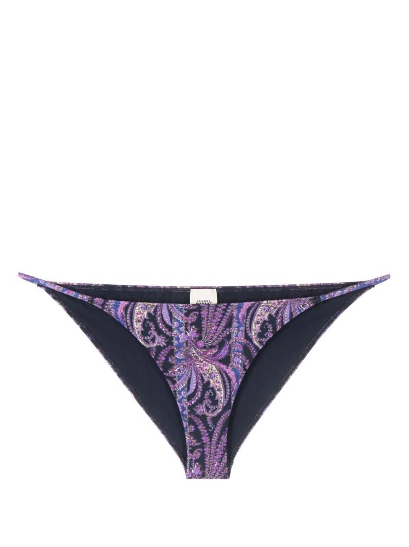 ISABEL MARANT bandana-print bikini bottoms - Blue von ISABEL MARANT