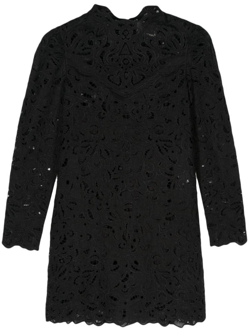 ISABEL MARANT Daphne broderie-anglaise minidress - Black von ISABEL MARANT