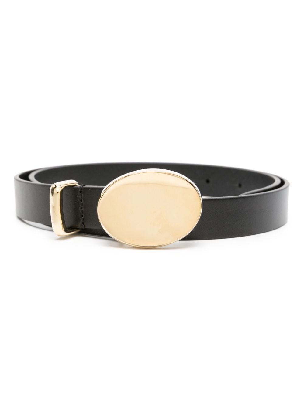 ISABEL MARANT Silvana leather belt - Black von ISABEL MARANT