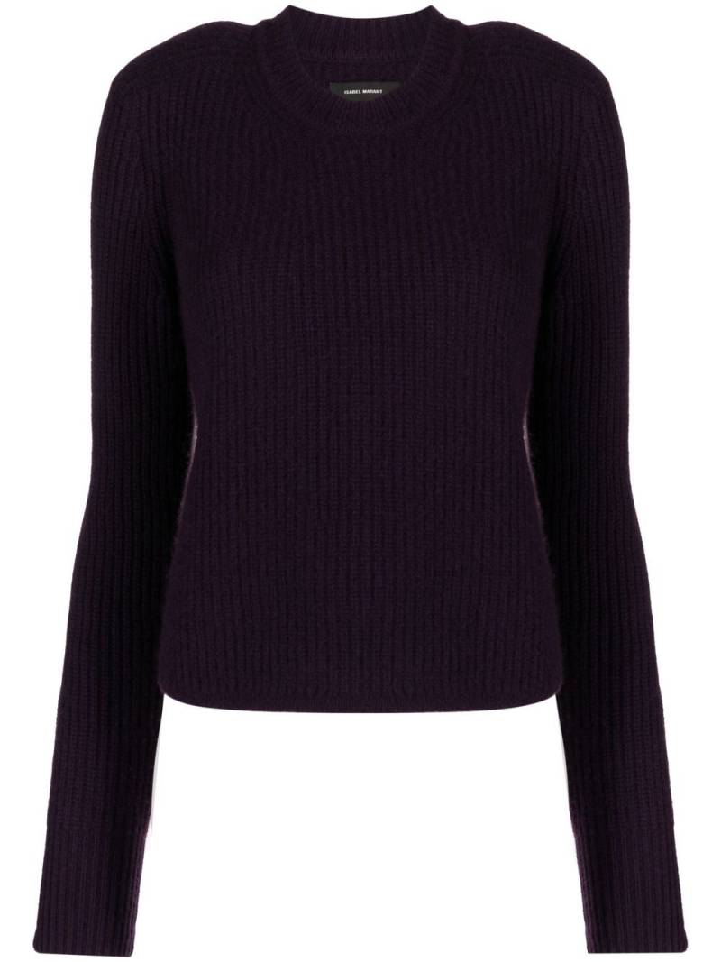 ISABEL MARANT crew-neck jumper - Purple von ISABEL MARANT