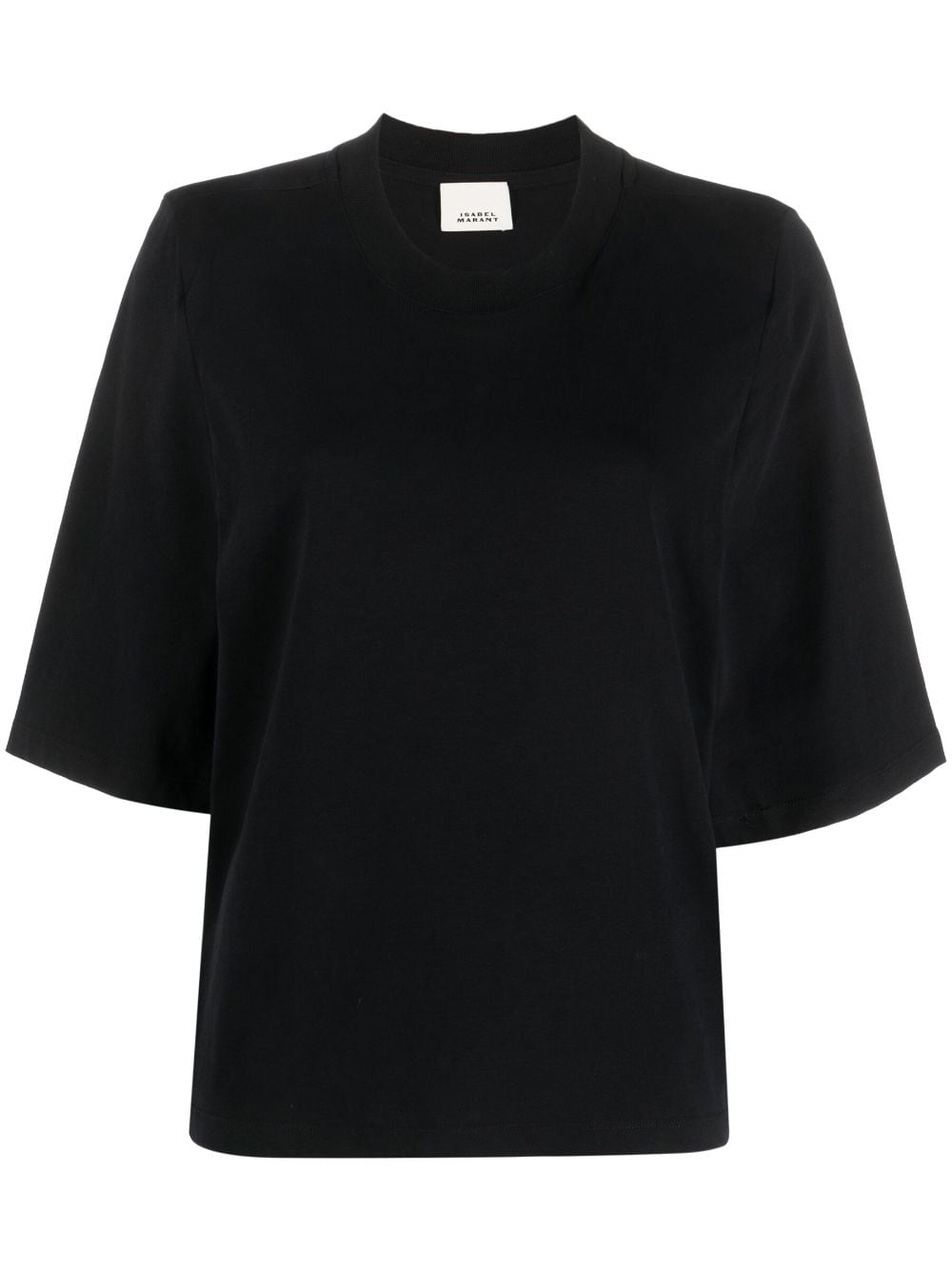 ISABEL MARANT Ben organic-cotton T-shirt - Black von ISABEL MARANT