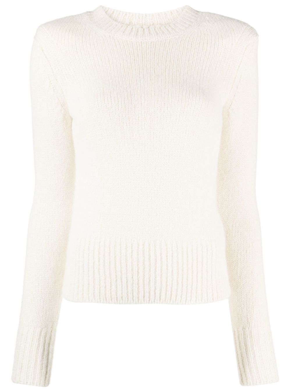 ISABEL MARANT crew-neck ribbed jumper - Neutrals von ISABEL MARANT