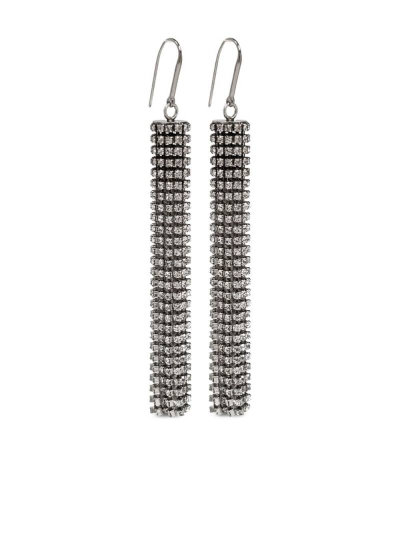 ISABEL MARANT crystal-embellished earrings - Silver von ISABEL MARANT