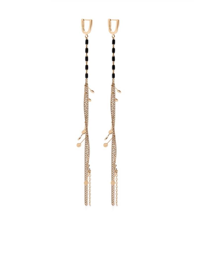 ISABEL MARANT drop brass earrings - Gold von ISABEL MARANT