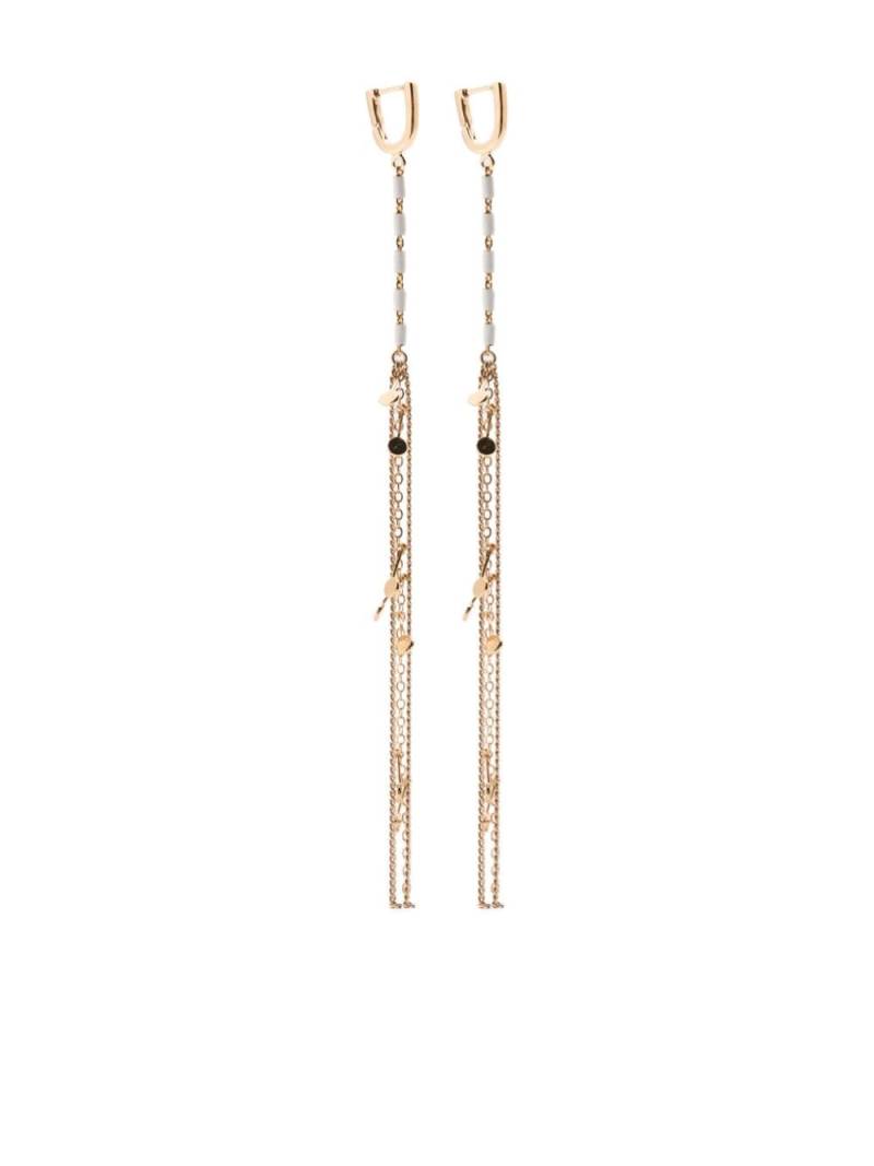 ISABEL MARANT drop brass earrings - Gold von ISABEL MARANT