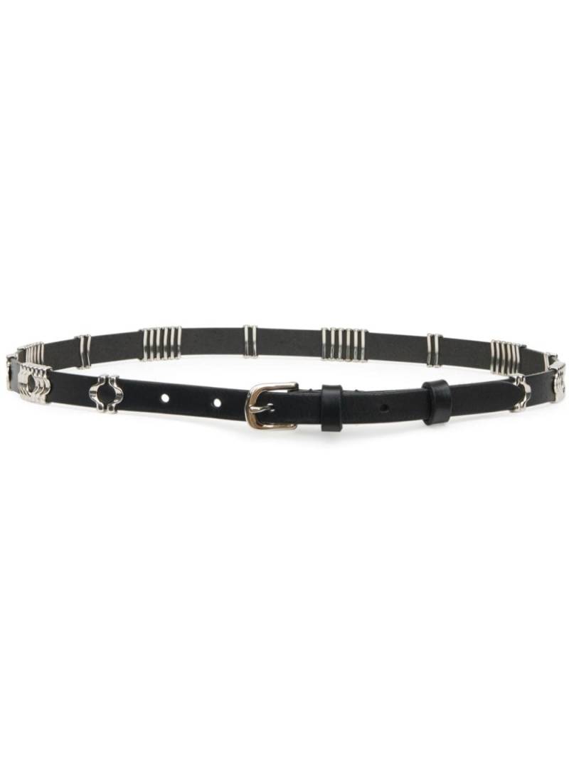 ISABEL MARANT Odena leather belt - Black von ISABEL MARANT