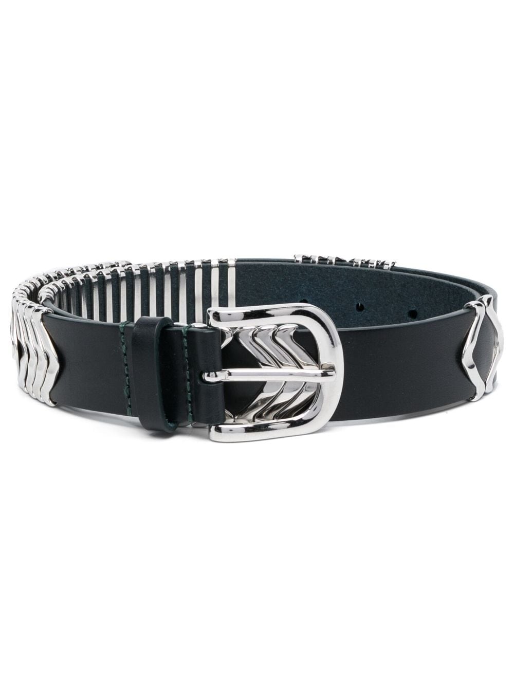 ISABEL MARANT Tehora leather belt - Green von ISABEL MARANT