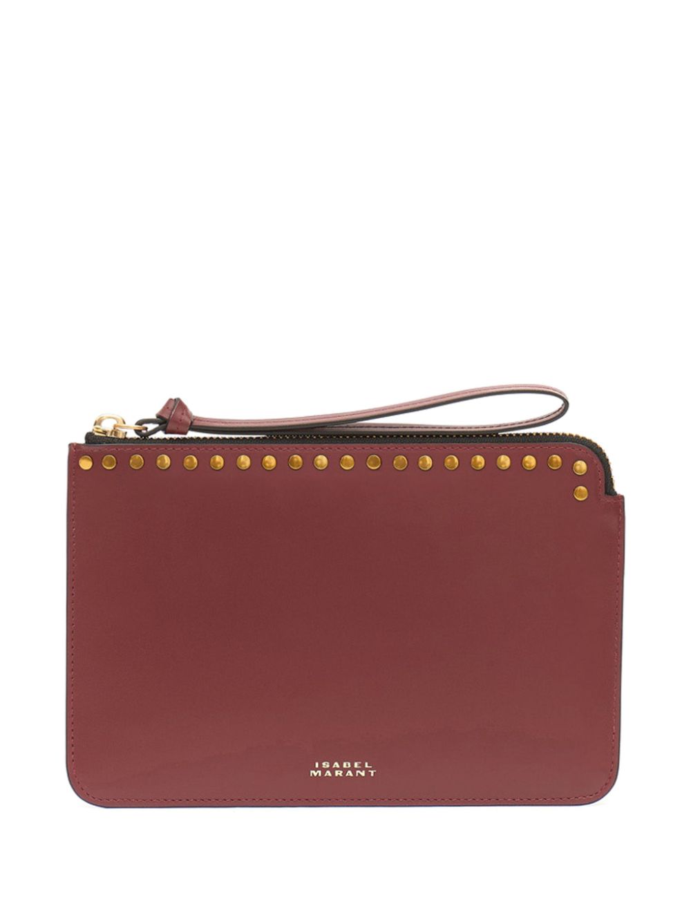 ISABEL MARANT leather clutch bag - Red von ISABEL MARANT