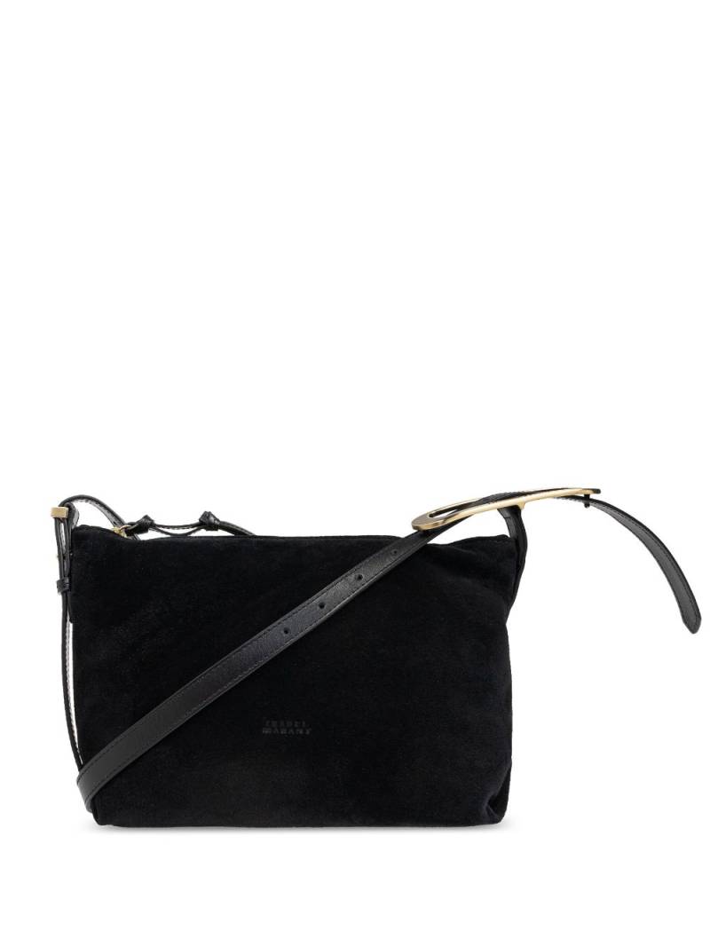 ISABEL MARANT mini Leyden suede shoulder bag - Black von ISABEL MARANT