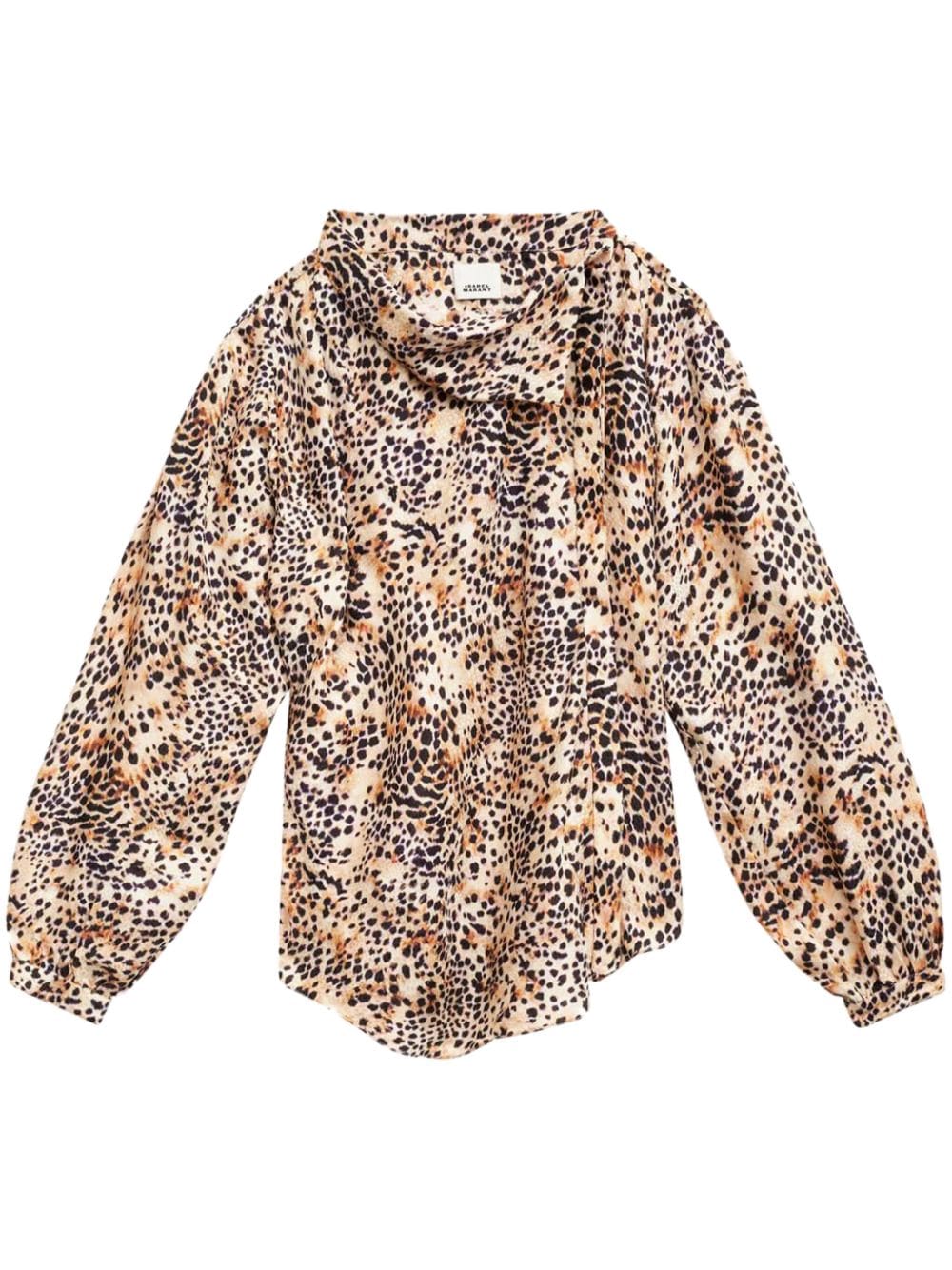 ISABEL MARANT Muriel leopard-print blouse - Neutrals von ISABEL MARANT