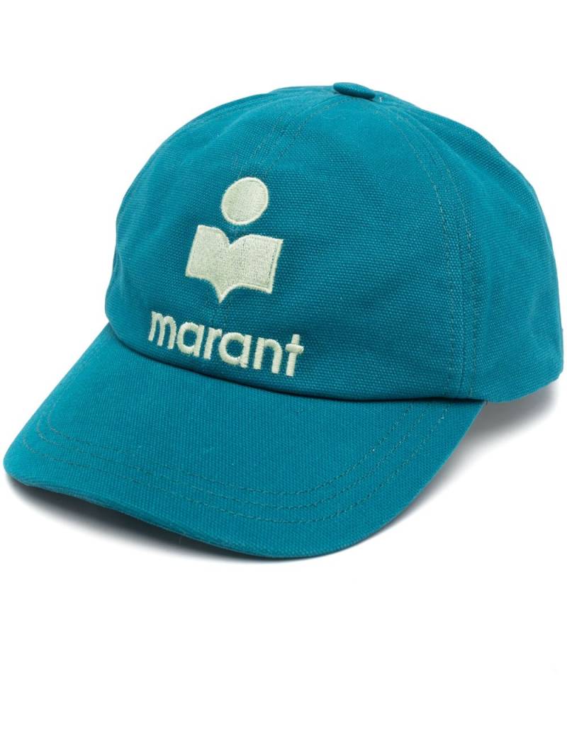 ISABEL MARANT logo-embroidered baseball cap - Blue von ISABEL MARANT