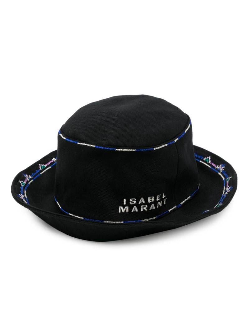 ISABEL MARANT Helena bucket hat - Black von ISABEL MARANT