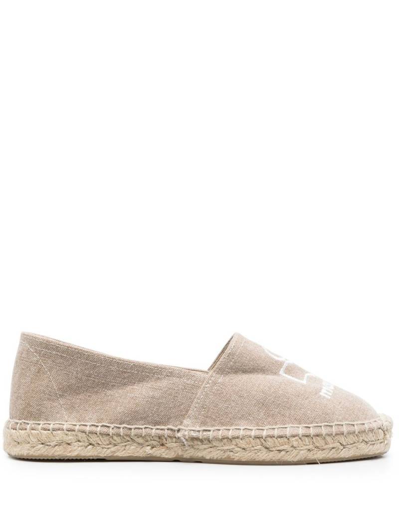 ISABEL MARANT Canae logo-embroidered espadrilles - Neutrals von ISABEL MARANT