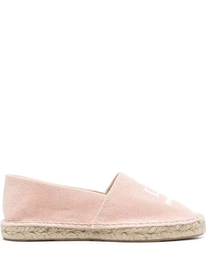 ISABEL MARANT logo-print slip-on espadrilles - Pink von ISABEL MARANT