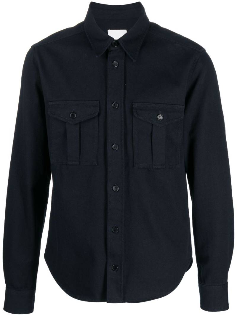 MARANT long-sleeve cotton shirt - Black von MARANT