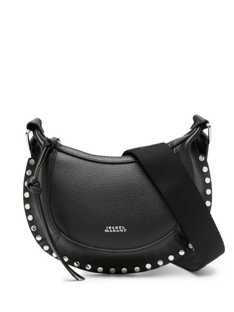 ISABEL MARANT mini Moon leather crossbody bag - Black von ISABEL MARANT