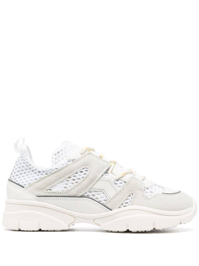 ISABEL MARANT panelled low-top sneakers - White von ISABEL MARANT