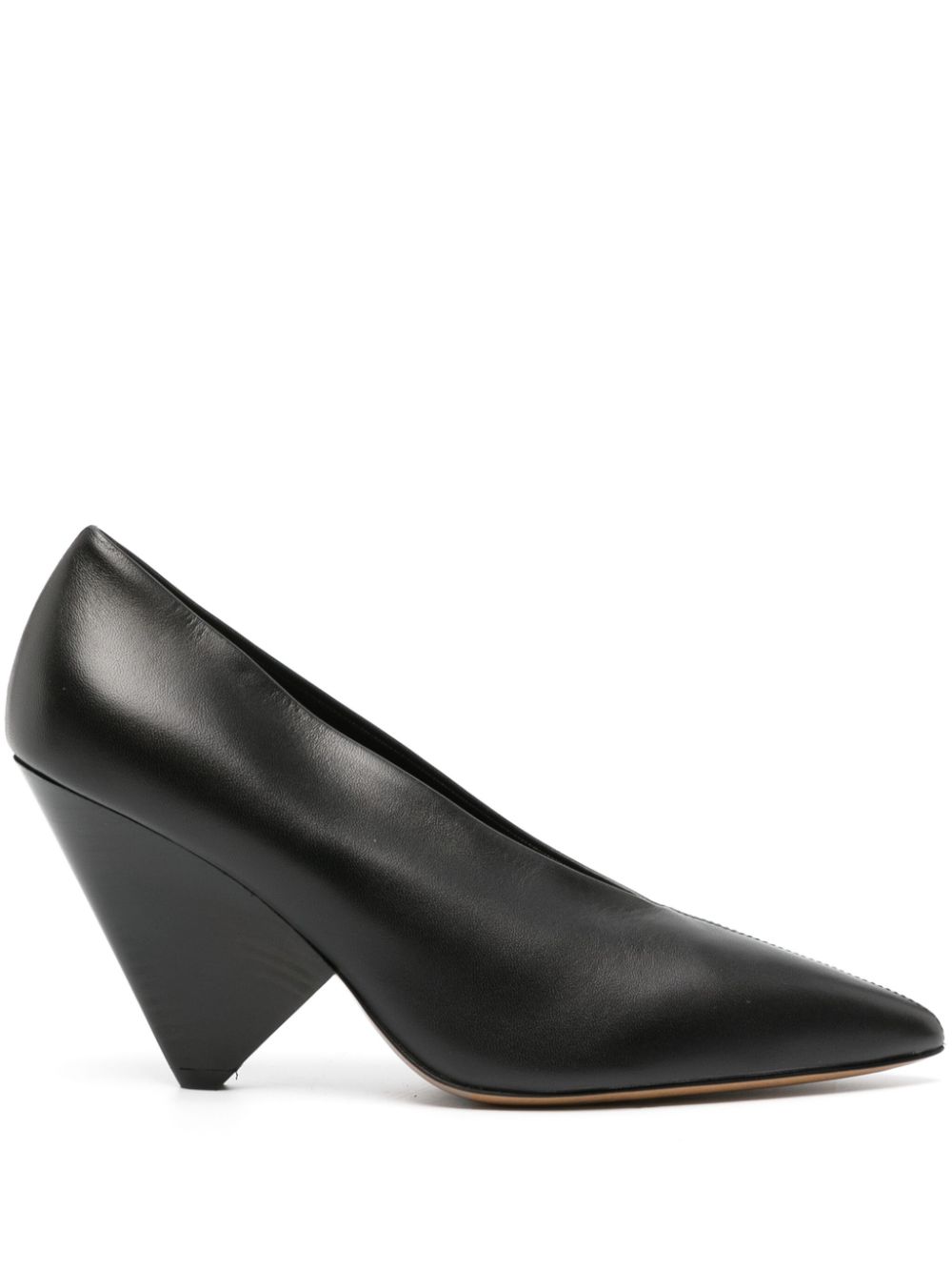 ISABEL MARANT pointed-toe leather pumps - Black von ISABEL MARANT