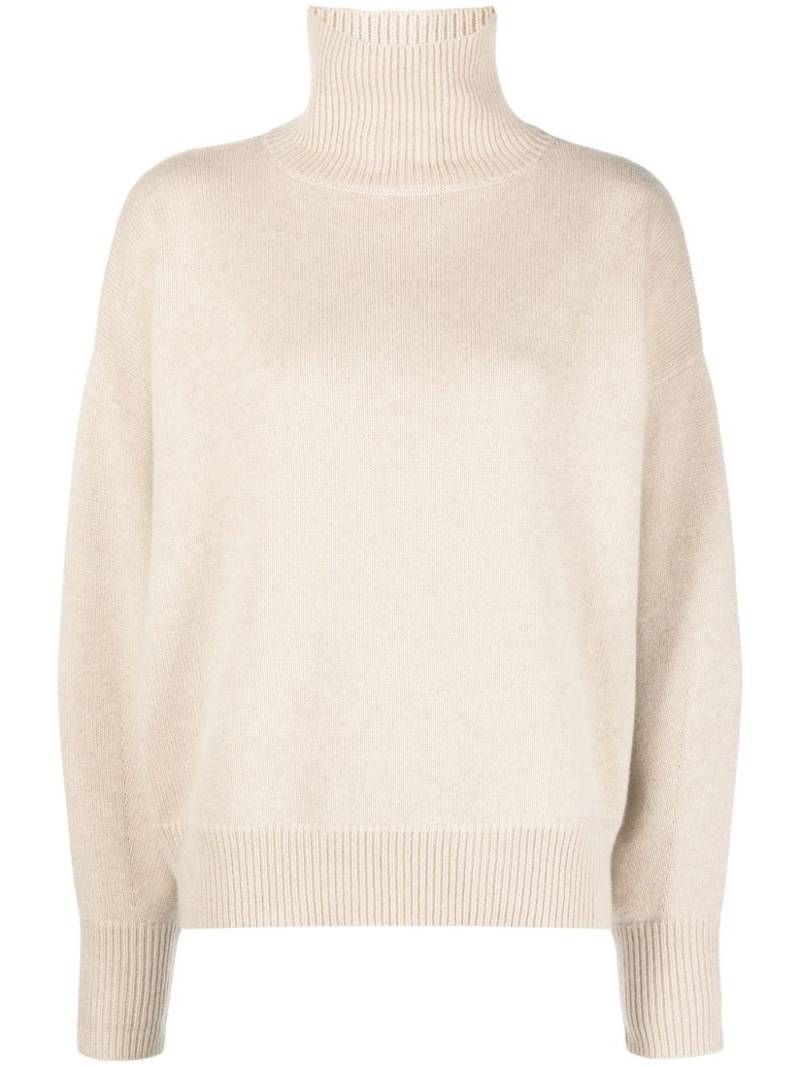 ISABEL MARANT roll-neck cashmere jumper - Neutrals von ISABEL MARANT