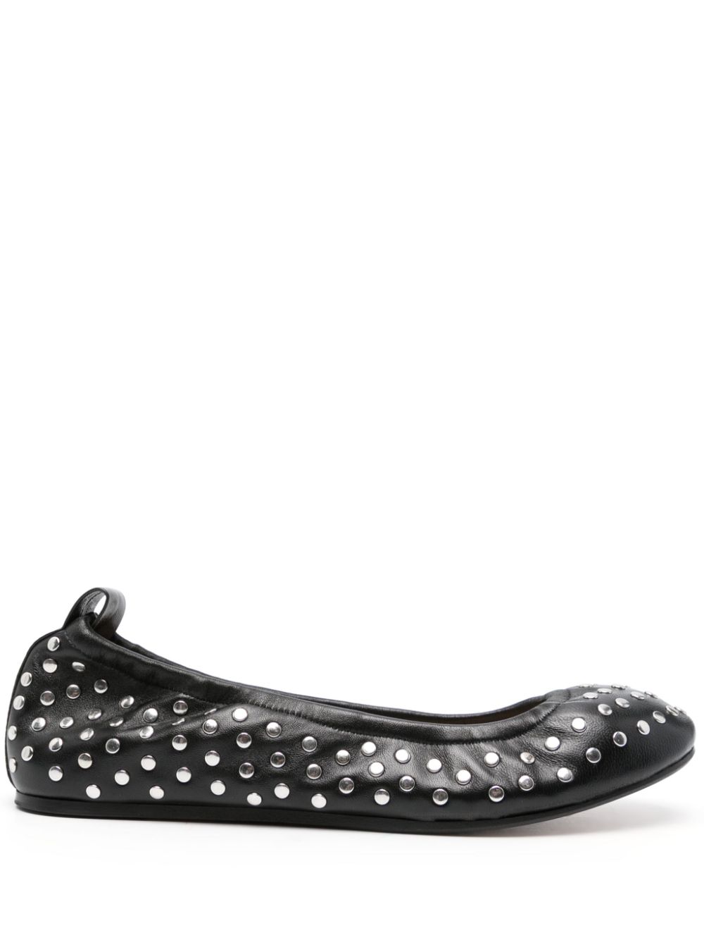 ISABEL MARANT Belna studded ballerina shoes - Black von ISABEL MARANT