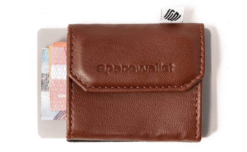 Space Wallet Push - Black Chocolate von ISDA