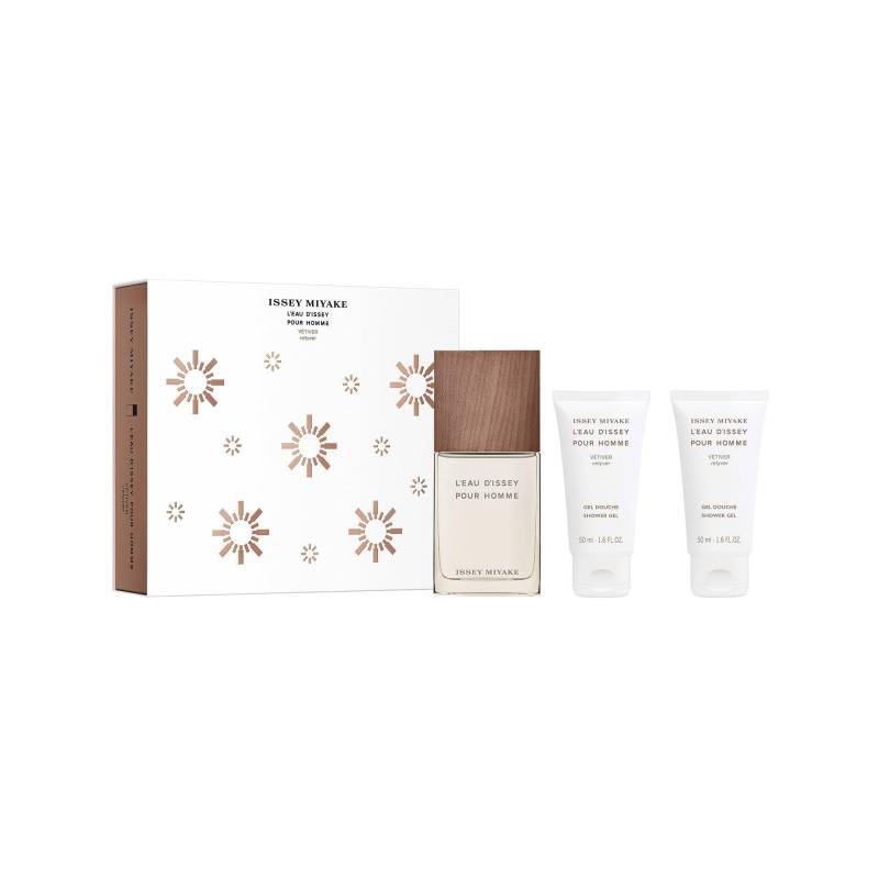 Weihnachtsgeschenkset L'eau D'issey Pour Homme Vetiver Eau De Toilette Intense Unisex  Set von ISSEY MIYAKE