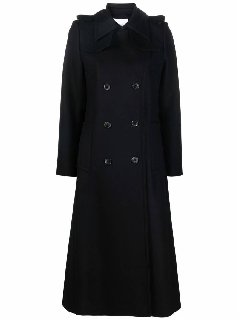 IVY OAK double-breasted tailored coat - Black von IVY OAK