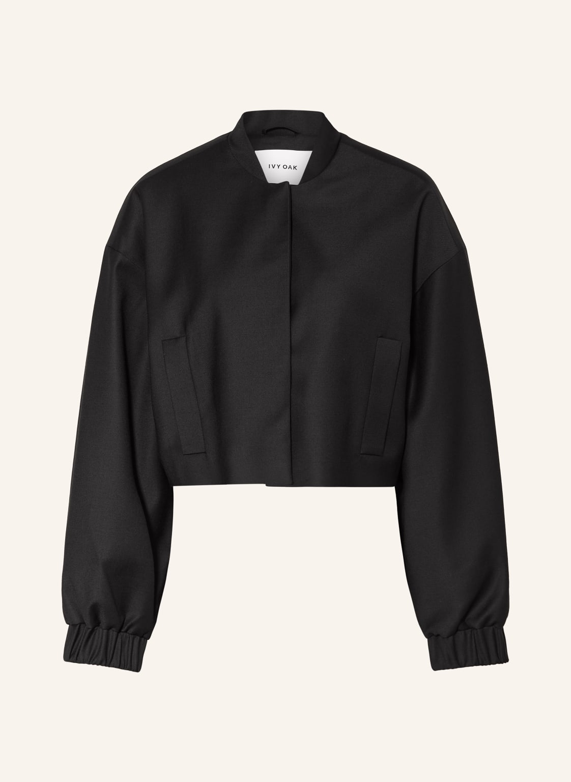 Ivy Oak Cropped-Blouson Jamie schwarz von IVY OAK