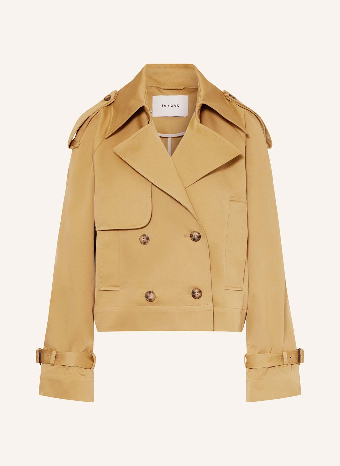 Ivy Oak Cropped-Trenchcoat Jessica beige Ivy Oak Cropped-Trenchcoat Jessica beige von IVY OAK